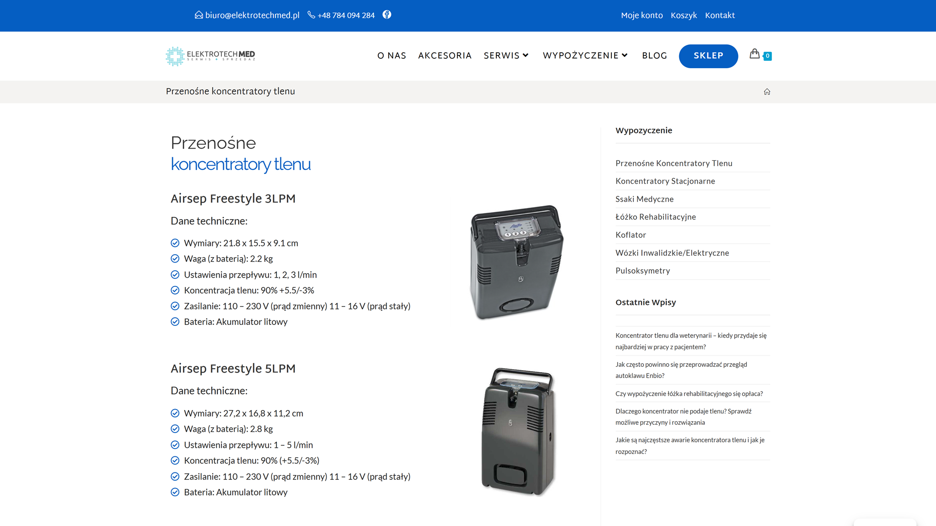Zakup czy wynajem przenośnego koncentratora tlenu - które rozwiązanie warto rozważyć?