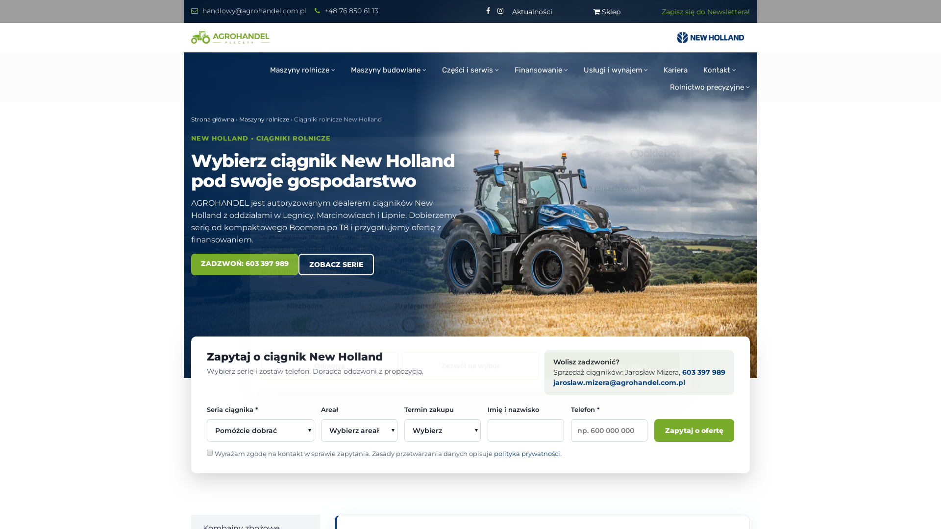 Ciągniki New Holland w nowoczesnym gospodarstwie - jakie rozwiązania oferują rolnikom?