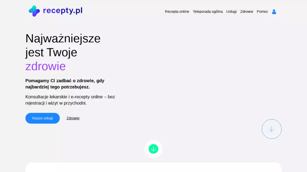 recepty.pl - zrzut ekranu