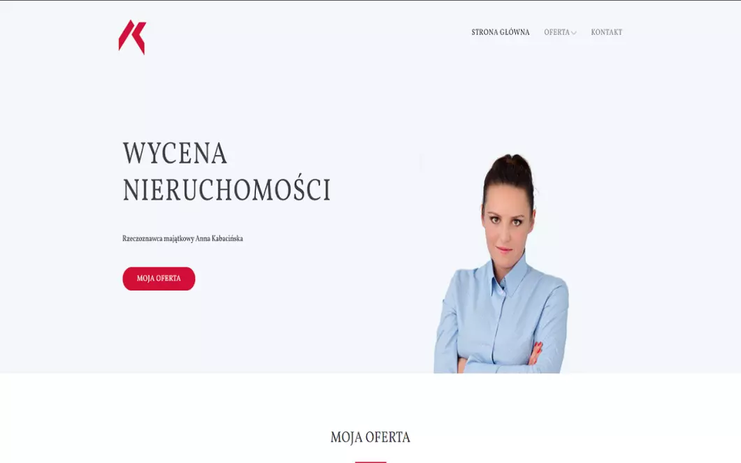 Wycena Nieruchomości - Rzeczoznawca majątkowy | Anna Kabacińska - zrzut ekranu