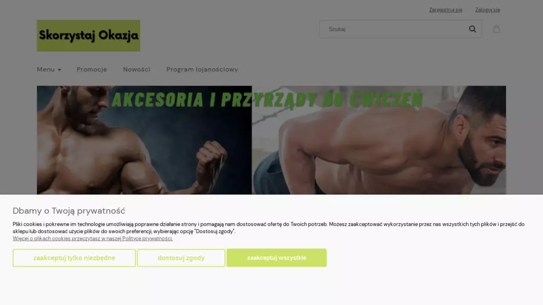 Internetowy sklep wielobranżowy | Skorzystaj Okazja - zrzut ekranu